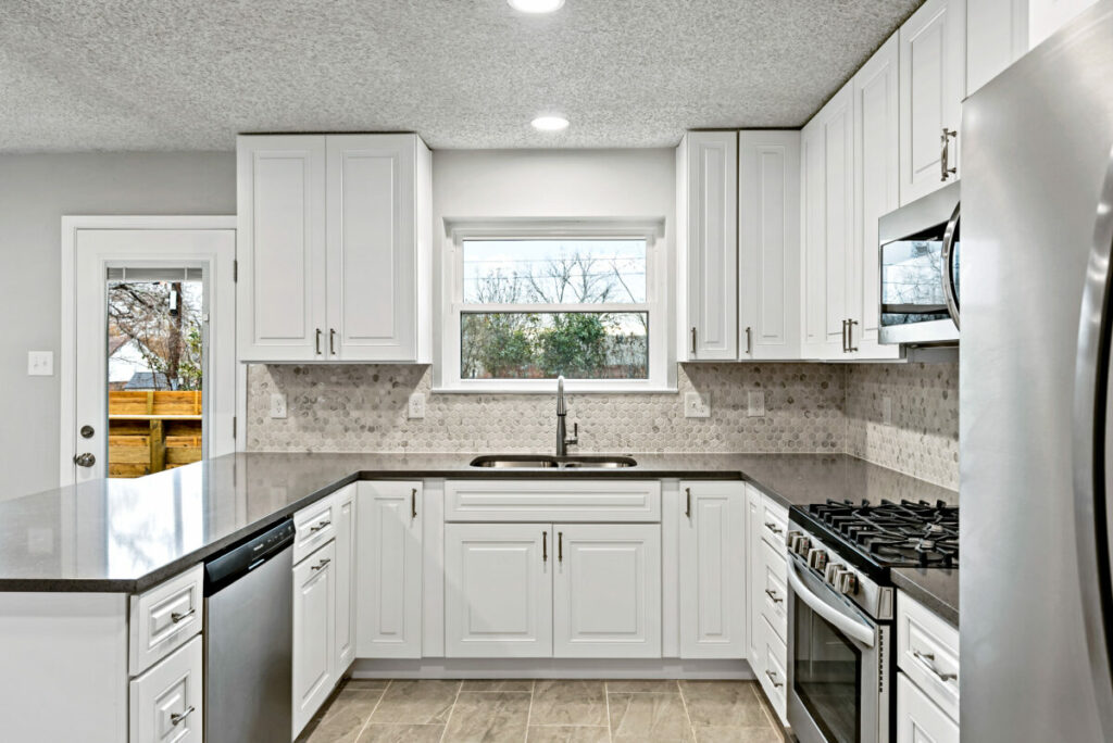remodeled kitchen countertops